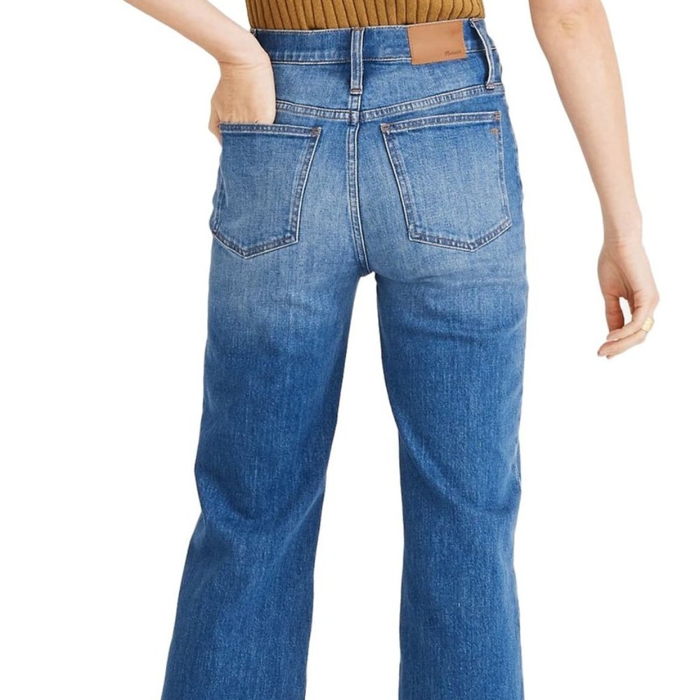 Madewell Slim Wide Leg Cropped Jeans Olympia Wash_4